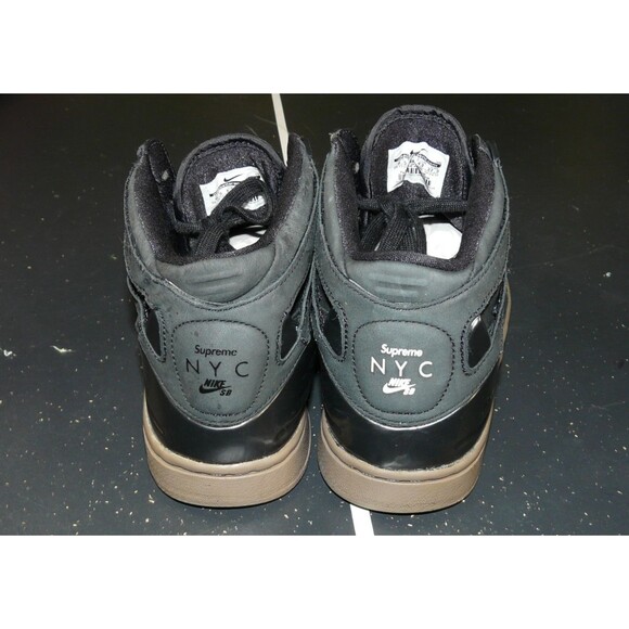 Nike SB Supreme 94 Air Zoom Hi Black Men\'s Size 9.5 NYC 2011 | 428927-005 main image 5